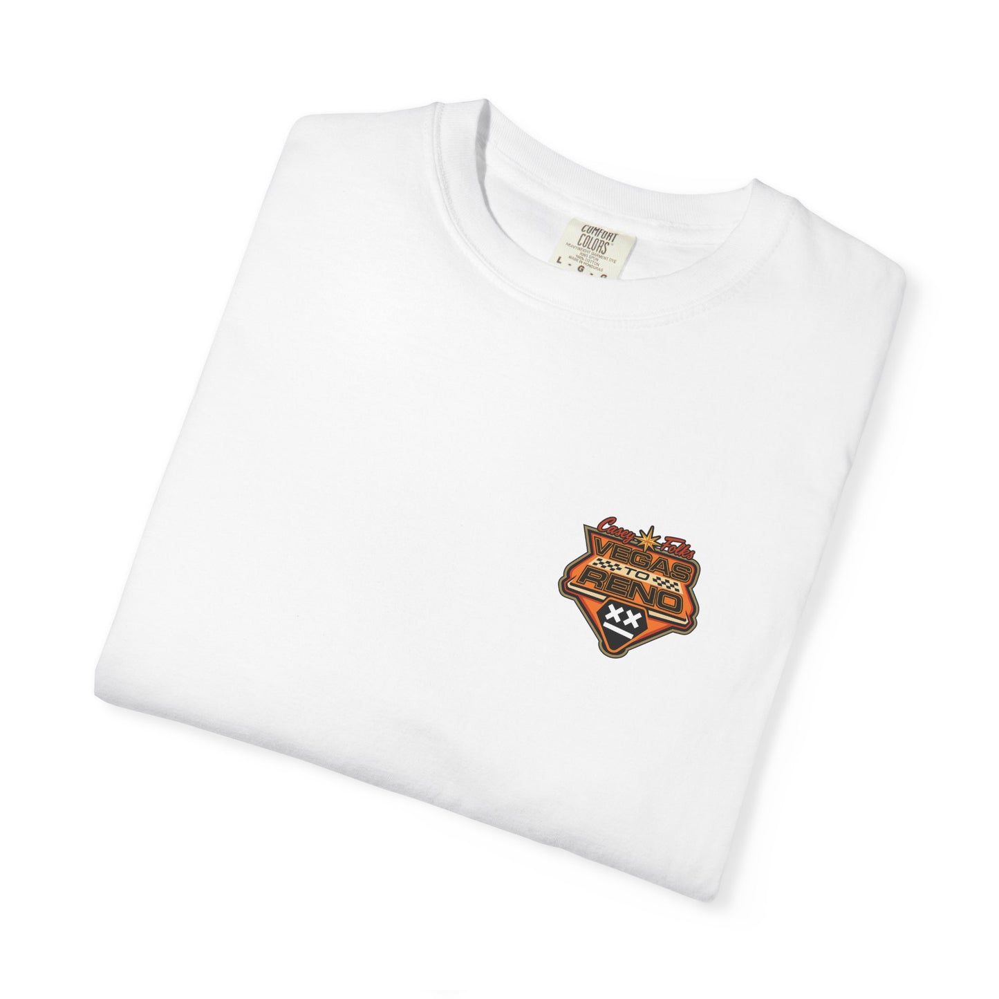 Vegas to Reno Unisex T-Shirt, Graphic Tee, Casual Wear, Festival Shirt, Road Trip Apparel, Vintage Style