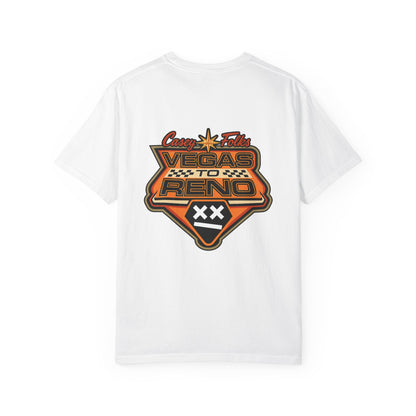 Vegas to Reno Unisex T-Shirt, Graphic Tee, Casual Wear, Festival Shirt, Road Trip Apparel, Vintage Style